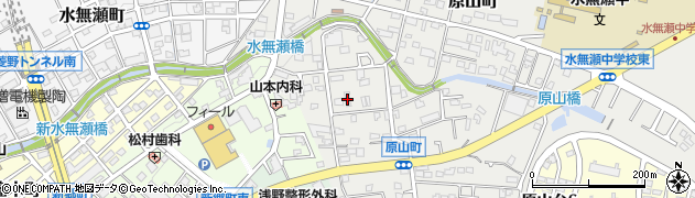 愛知県瀬戸市原山町180周辺の地図