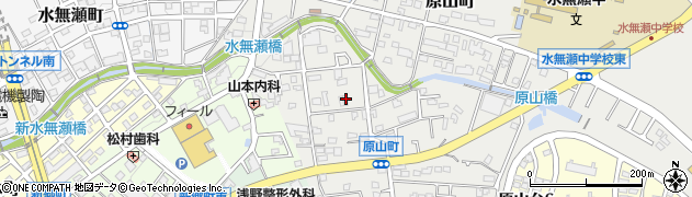 愛知県瀬戸市原山町183周辺の地図