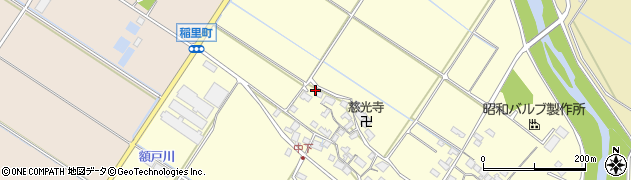 滋賀県彦根市金沢町1416周辺の地図