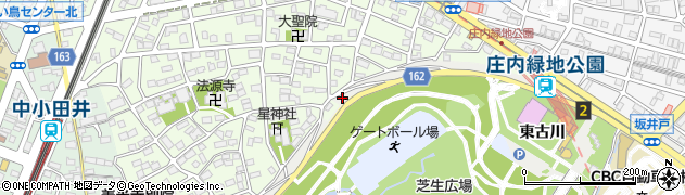愛知県名古屋市西区山田町大字上小田井周辺の地図
