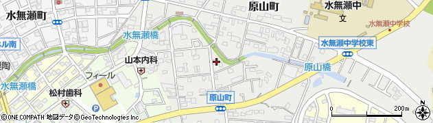 愛知県瀬戸市原山町185周辺の地図