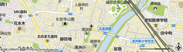 らんぷ 清須店周辺の地図