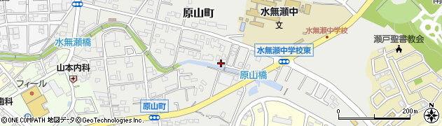 愛知県瀬戸市原山町112周辺の地図