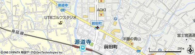 前田町周辺の地図