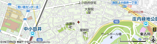 愛知県名古屋市西区上小田井1丁目周辺の地図