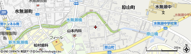 愛知県瀬戸市原山町179周辺の地図