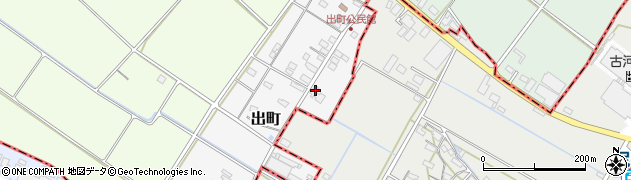 滋賀県彦根市出町18周辺の地図