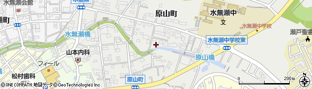 愛知県瀬戸市原山町81周辺の地図