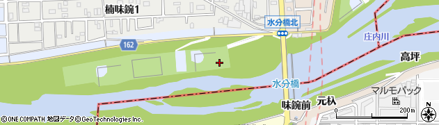 愛知県名古屋市北区楠町周辺の地図