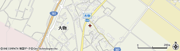 滋賀県大津市大物531周辺の地図