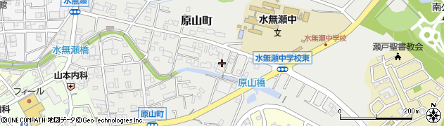 愛知県瀬戸市原山町110周辺の地図