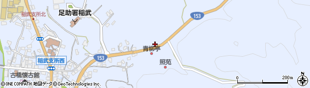 愛知県豊田市夏焼町（シホヤマ）周辺の地図