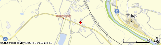 京都府船井郡京丹波町下山野田20周辺の地図