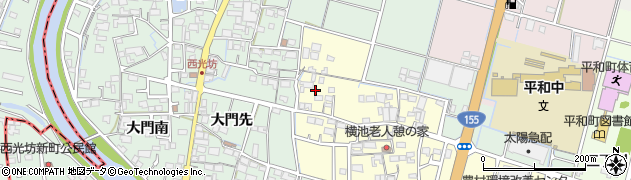 愛知県稲沢市平和町横池本田396周辺の地図