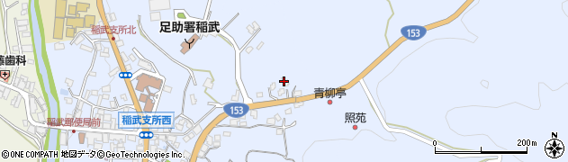 愛知県豊田市稲武町（小井沢）周辺の地図