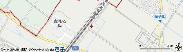 滋賀県犬上郡甲良町尼子2937周辺の地図