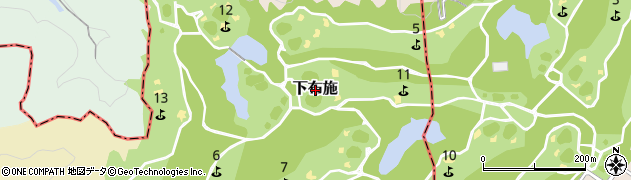 千葉県御宿町（夷隅郡）下布施周辺の地図