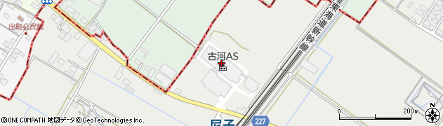 古河ＡＳ株式会社　購買部周辺の地図