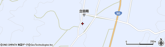 三重県いなべ市藤原町篠立2462周辺の地図