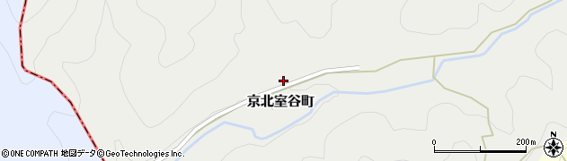 京都府京都市右京区京北室谷町（中ノ切）周辺の地図