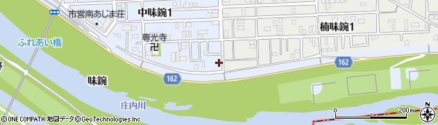 愛知県名古屋市北区中味鋺1丁目949周辺の地図