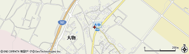 滋賀県大津市大物499周辺の地図