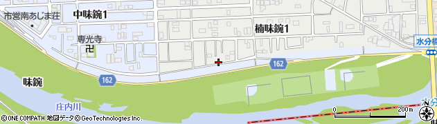 愛知県名古屋市北区楠味鋺1丁目935周辺の地図