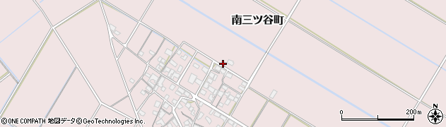 滋賀県彦根市南三ツ谷町周辺の地図