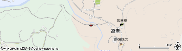 千葉県富津市高溝465周辺の地図