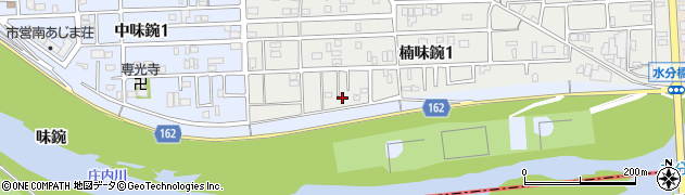 愛知県名古屋市北区楠味鋺1丁目911周辺の地図
