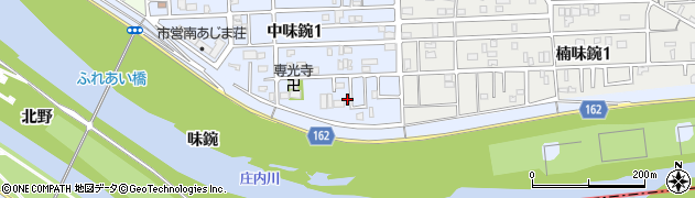 愛知県名古屋市北区中味鋺1丁目922周辺の地図