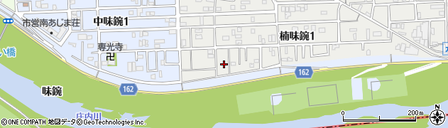 愛知県名古屋市北区楠味鋺1丁目814周辺の地図