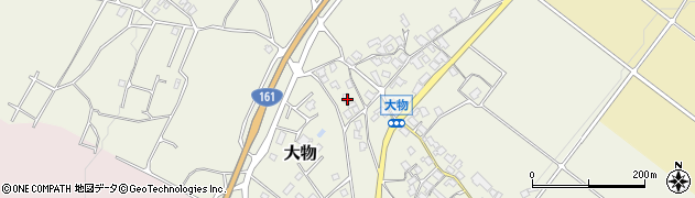 滋賀県大津市大物492周辺の地図
