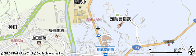愛知県豊田市稲武町（竹ノ下）周辺の地図