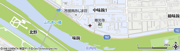 愛知県名古屋市北区中味鋺1丁目235周辺の地図