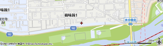 愛知県名古屋市北区楠味鋺1丁目1026周辺の地図