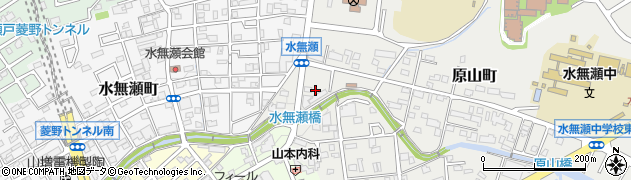 愛知県瀬戸市原山町16周辺の地図