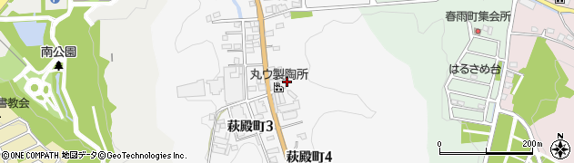 愛知県瀬戸市萩殿町周辺の地図