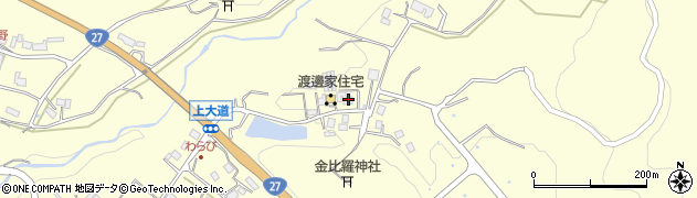 京都府京丹波町（船井郡）下山（岩ノ上）周辺の地図