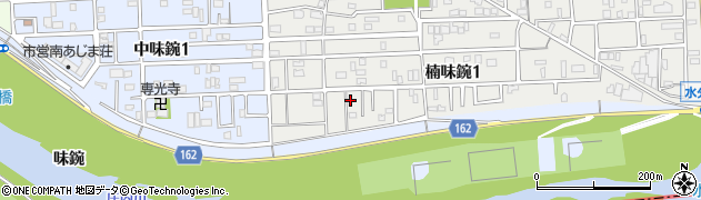 愛知県名古屋市北区楠味鋺1丁目905-5周辺の地図