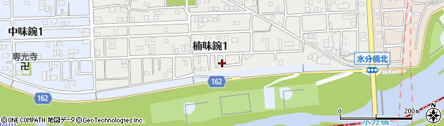 愛知県名古屋市北区楠味鋺1丁目1021周辺の地図