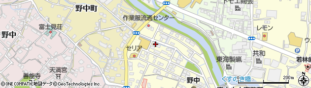 中島青果店周辺の地図