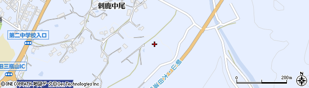 刺鹿神社周辺の地図