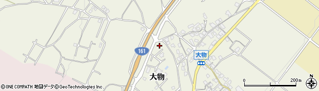 滋賀県大津市大物759周辺の地図