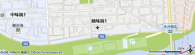 愛知県名古屋市北区楠味鋺1丁目1009周辺の地図