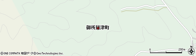 愛知県豊田市御所貝津町周辺の地図