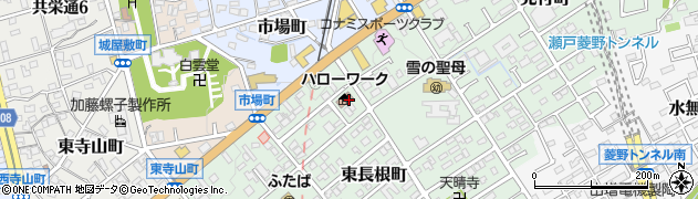 瀬戸公共職業安定所周辺の地図