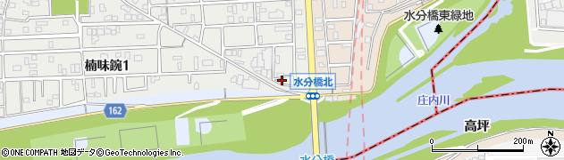 愛知県名古屋市北区楠味鋺5丁目2636周辺の地図