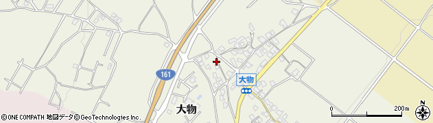 滋賀県大津市大物486周辺の地図