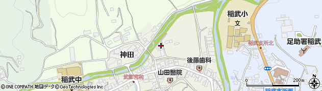 愛知県豊田市武節町（古町屋）周辺の地図